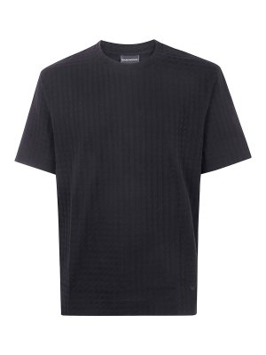 EMPORIO ARMANI: T-shirts - T-Shirt - Schwarz