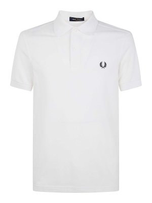 FRED PERRY: Hemden - Hemd - Weiß