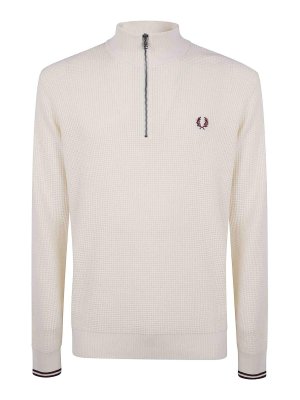 FRED PERRY: クルーネック - クルーネック - ヌードカラー