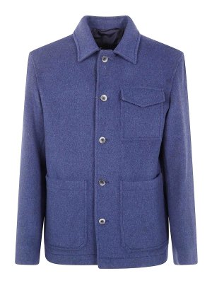 HERNO: camicie - Giacca con collo a camicia