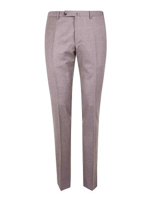 INCOTEX: casual trousers - Chino Slim Fit Trousers