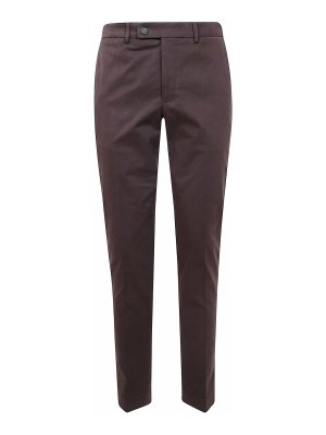 INCOTEX: casual trousers - Chino Slim Fit Trousers
