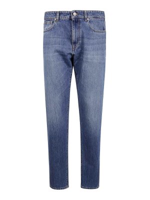INCOTEX BLUE DIVISION: straight leg jeans - Fit Regular Long Leg 19Cm Bottom Jeans