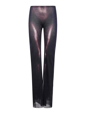 JEAN PAUL GAULTIER: Jeans Rectos - Vaqueros Rectos - Negro