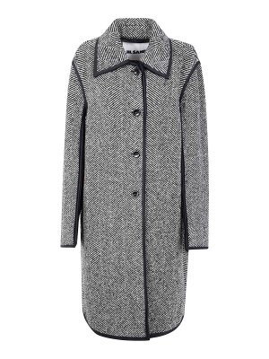 JIL SANDER: long coats - 65 W Trim Coat
