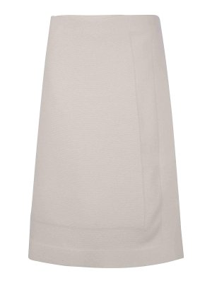 JIL SANDER: Long skirts - Padded Details Skirt