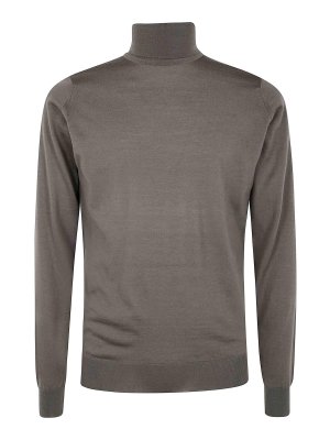 JOHN SMEDLEY: cardigans - Cherwell V Neck Cardigan