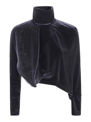 JUNYA WATANABE: maglia collo rotondo - Maglione dolcevita asimmetrico