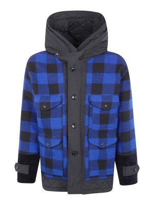 JUNYA WATANABE: casual jackets - Hooded Sport Jacket