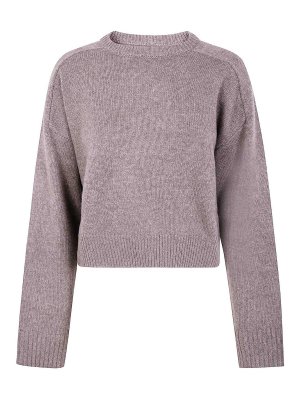 LOULOU STUDIO: maglia collo rotondo - Maglione Corto Bruzzi Lds