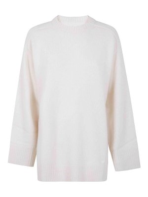 LOULOU STUDIO: maglia collo rotondo - Maglione lungo Safi Lds