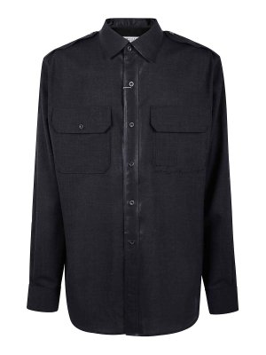 Maison Margiela: Hemden - Hemd - Grau