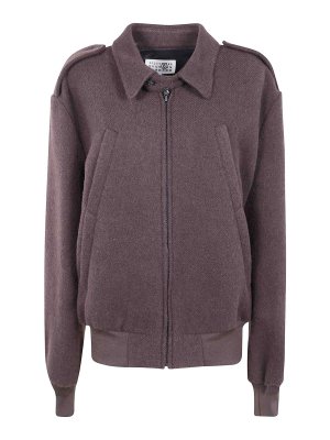 MM6 MAISON MARGIELA: Blazer - Blazer - Marrón