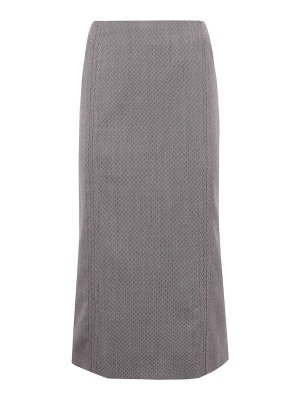 MM6 MAISON MARGIELA: Knielange und Midi Röcke - Midirock - Braun