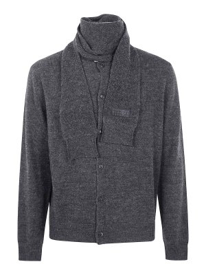 MM6 MAISON MARGIELA: カーディガン - カーディガン - グレー