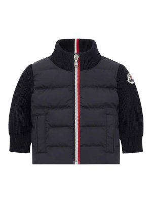 MONCLER: カーディガン - カーディガン - ブルー
