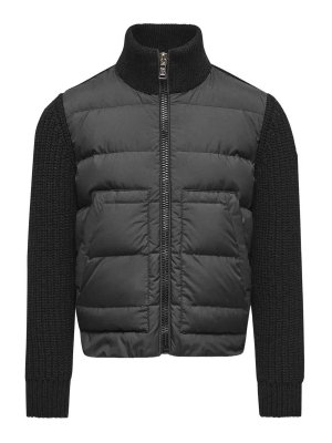 MONCLER: カーディガン - カーディガン - 黒