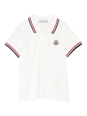 MONCLER: polo shirts - Short Sleeves Polo Shirt