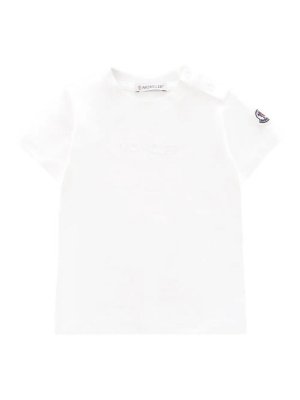 MONCLER: Camisetas - Camiseta - Blanco