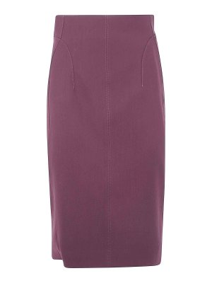 MUGLER: Faldas media pierna y semilargas - Falda Semilarga - Rosado