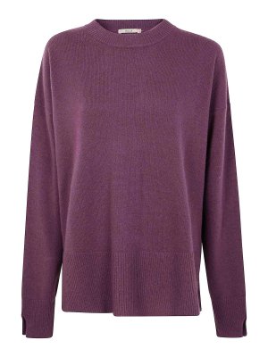 NUUR: Suéteres con cuello pico - Suéter Cuello Redondo - Rojo