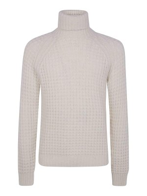 NUUR: maglia collo rotondo - Maglione a collo alto  in punto militare