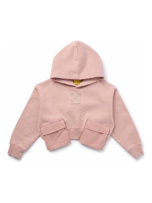 OFF-WHITE: スウェット＆セーター - スウェットシャツ/セーター - ピンク