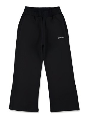 OFF-WHITE: casual trousers - Bookish Wide Sweatpant