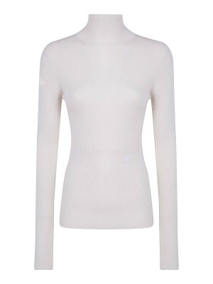 PATOU: maglia collo rotondo - Maglione a coste con collo alto