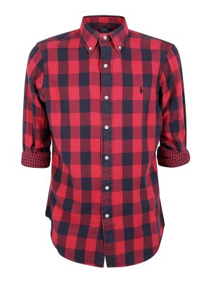 POLO RALPH LAUREN: Hemden - Hemd - Rot