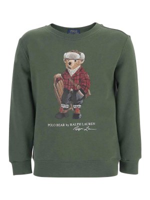 POLO RALPH LAUREN: スウェット＆セーター - スウェットシャツ/セーター - 緑
