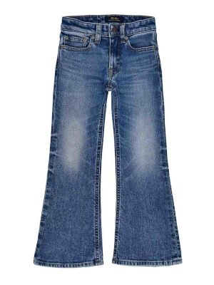 POLO RALPH LAUREN: casual trousers - Woven Flare Pants