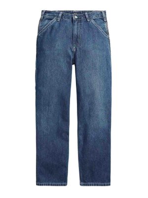 POLO RALPH LAUREN: jeans dritti, a sigaretta - Pantaloni dritti in tessuto