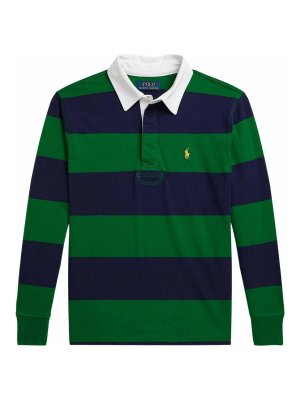 POLO RALPH LAUREN: shirts - Lsydrugbym8 Knit Shirts Rugby