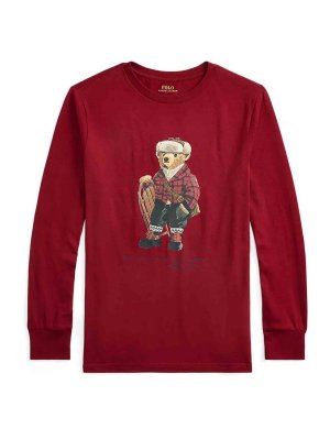 POLO RALPH LAUREN: t-shirt - Maglietta lavorata a maglia