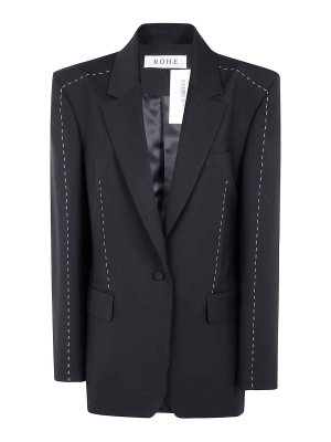 ROHE: Blazer - Blazer - Schwarz