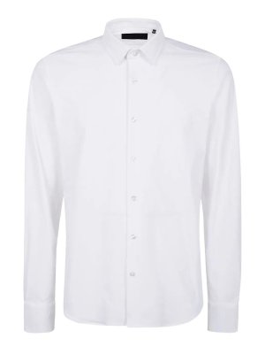 RRD Roberto Ricci Designs: camicie - Camicia aperta in jacquard Oxford