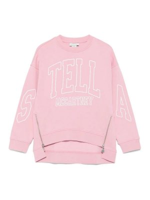 Stella McCartney Kids: スウェット＆セーター - スウェットシャツ/セーター - ピンク