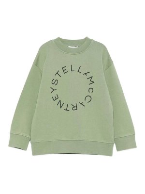 Stella McCartney Kids: スウェット＆セーター - スウェットシャツ/セーター - 緑