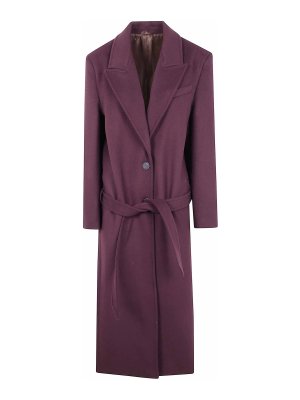The Attico: Manteaux longs - Manteau Long - Rouge