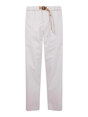 WHITE SAND: casual trousers - Long Classic Trousers