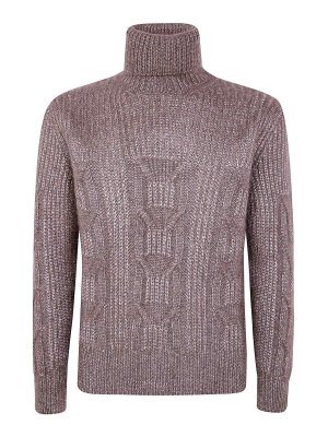 ZEGNA: Rollkragenpullover  und Polo-Ausschnitt - Rollkragenpullover - Braun