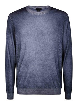 AVANT-TOI: Suéteres con cuello pico - Suéter Cuello Redondo - Azul