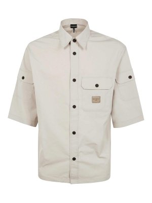 EMPORIO ARMANI: Hemden - Hemd - Grau