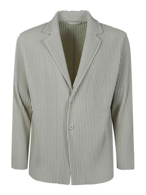 HOMME PLISSÉ ISSEY MIYAKE: テーラードジャケット - テーラードジャケット - グレー