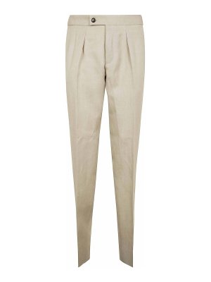 INCOTEX: casual trousers - Tapered Fit Trousers