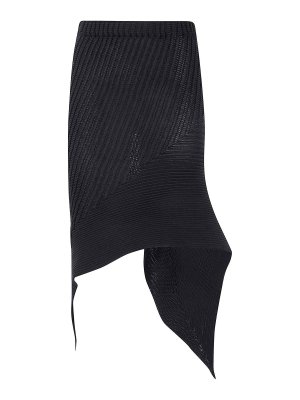 ISSEY MIYAKE: Miniröcke - Minirock - Schwarz