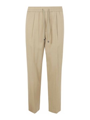 JACOB COHEN: casual trousers - Low Fit Carrot Daniel Batavia Raw Trousers