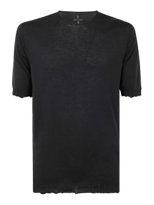 MD75: crew necks - Short Sleeves Round Neck Sweater F 15