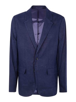 MICHAEL KORS: blazers - Linen Notch Blazer